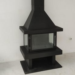 شومینه معلق هیزمی