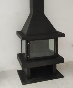 شومینه معلق هیزمی