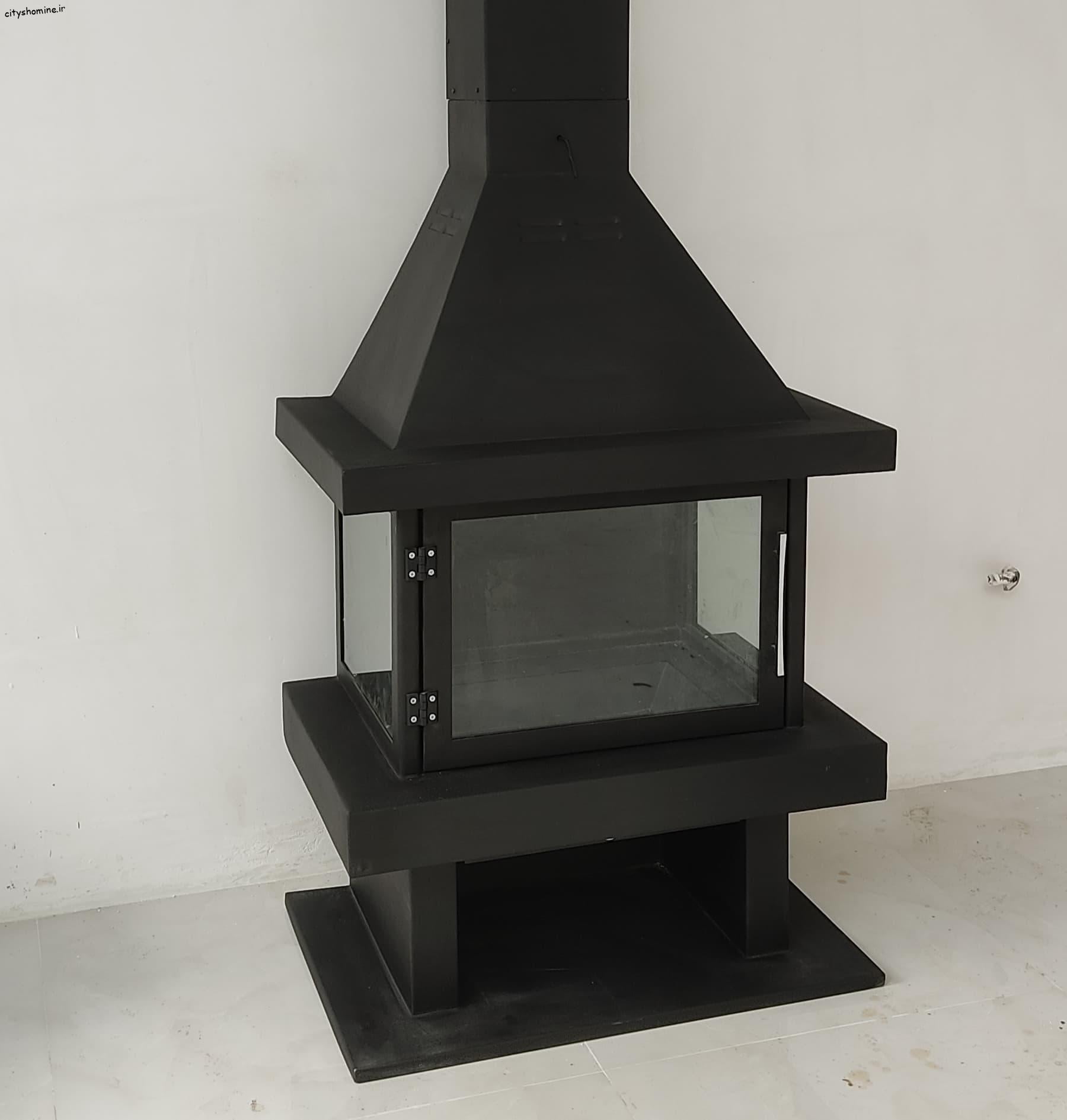 شومینه معلق هیزمی شومینه معلق هیزمی