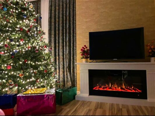 شومینه برقی بدون گرمایش