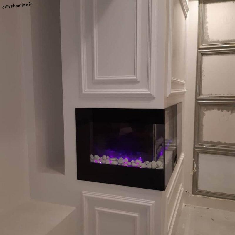 شومینه برقی کنج