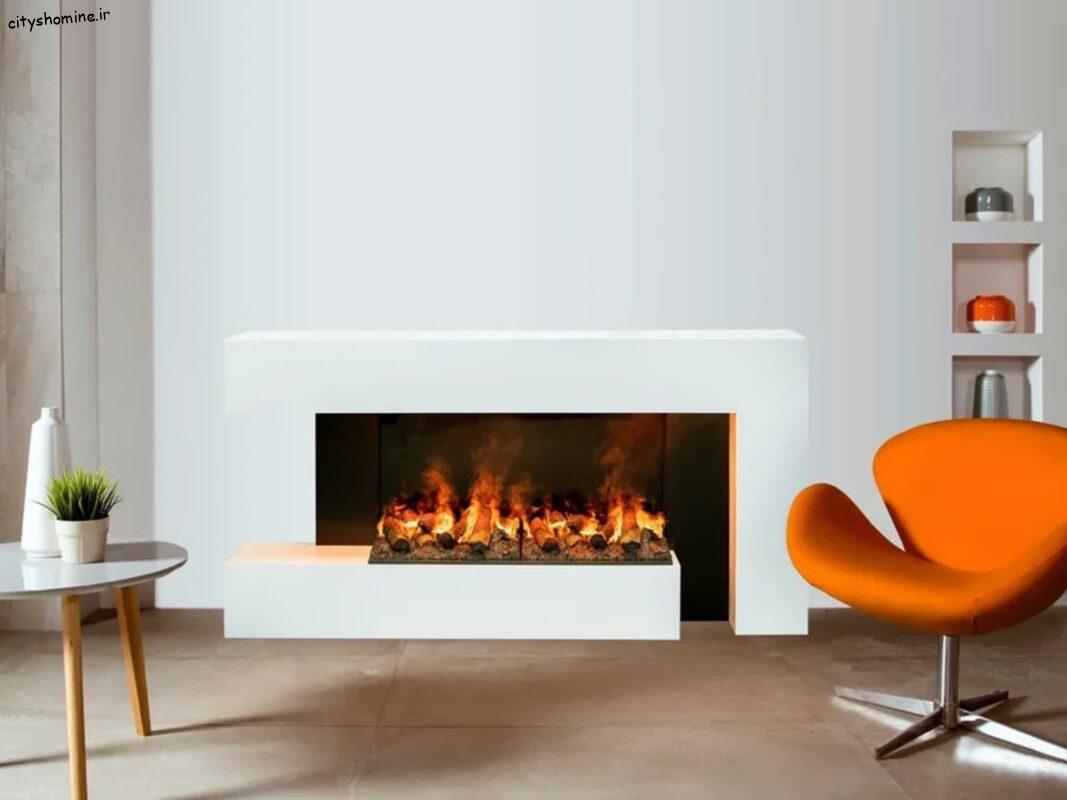 شومینه تبخیری یا بخار آب