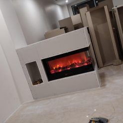 شومینه برقی گوشه ای