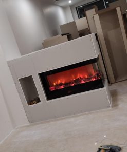 شومینه برقی گوشه ای