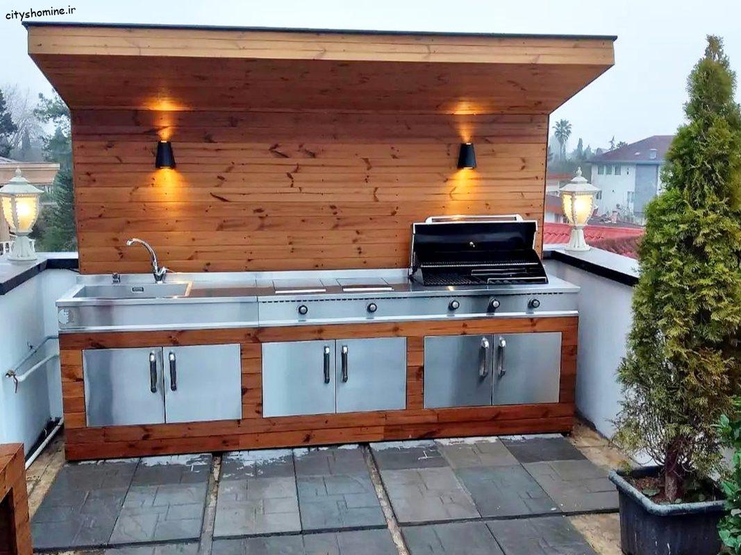 بهترین باربیکیوهای گازی و ذغالی باربیکیو آیلند تمام استیل