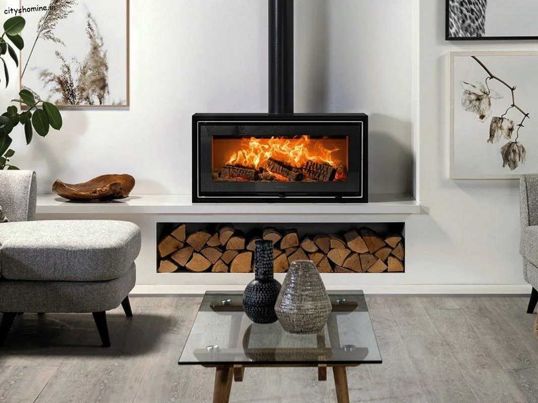 مدل شومینه گازی زمینی 