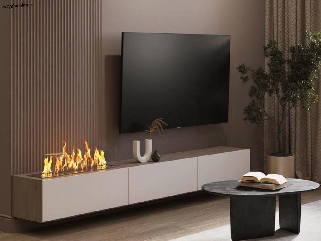 مدل شومینه اتانولی یا الکلی رومیزی