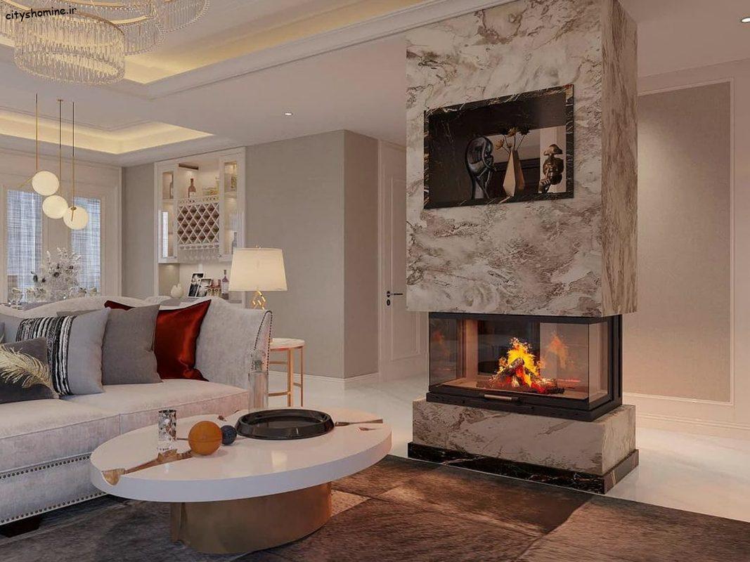 چرا نباید در منزل از شومینه استفاده کرد شومینه هیزمی سنتی