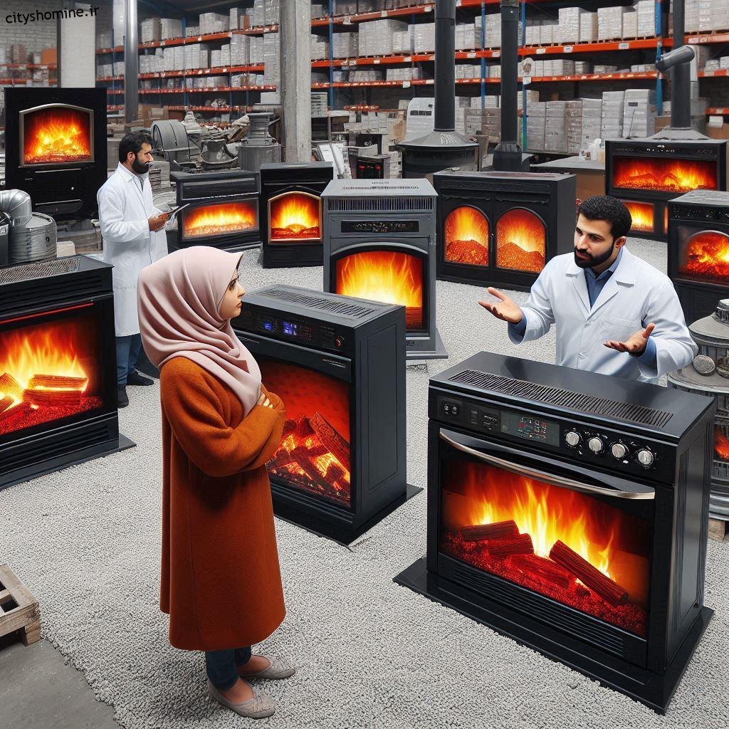 سوال در مورد شومینه برقی و گازی