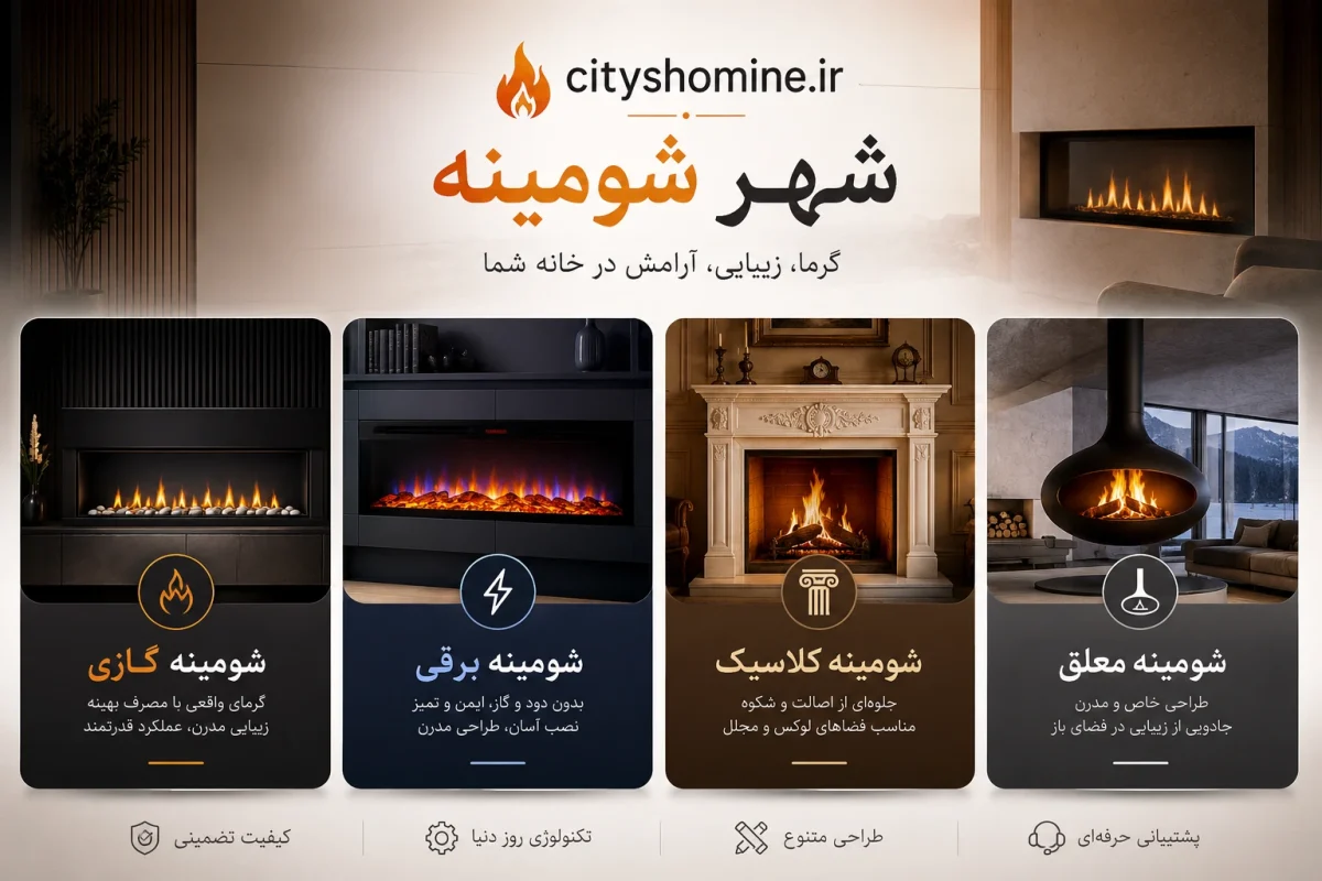 شومینه شهر شومینه